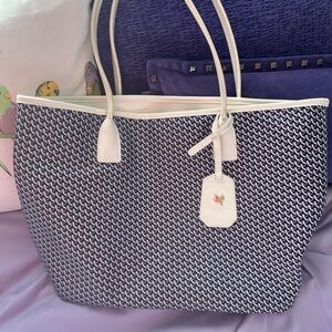 French Quarters Tote Bag Purse 18”x12”x6”